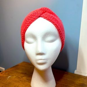 handmade Childs Ear warmer/Head bad Coral color Knit